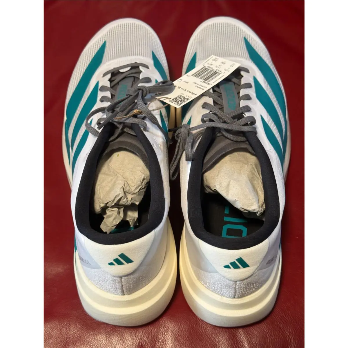 Adidas shoes - adidas Adizero - Adizero - JS4487 - Cloud White / Pure Teal / Grey Four (UPC: 197620610495) 12