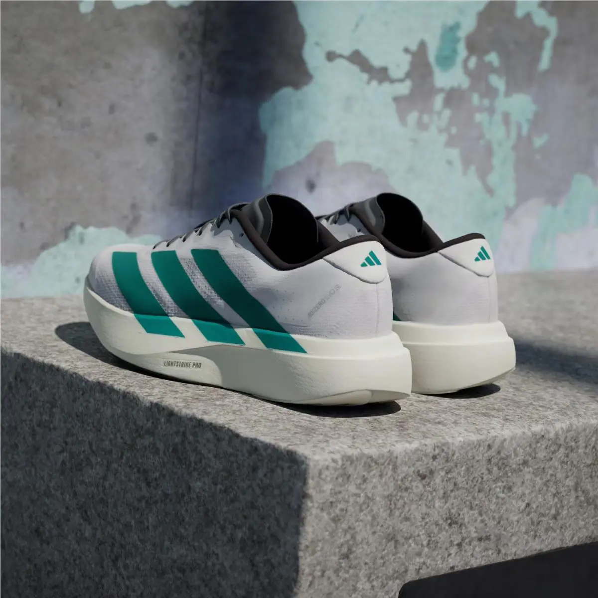 Adidas shoes - adidas Adizero - Adizero - JS4487 - Cloud White / Pure Teal / Grey Four (UPC: 197620610495) 3