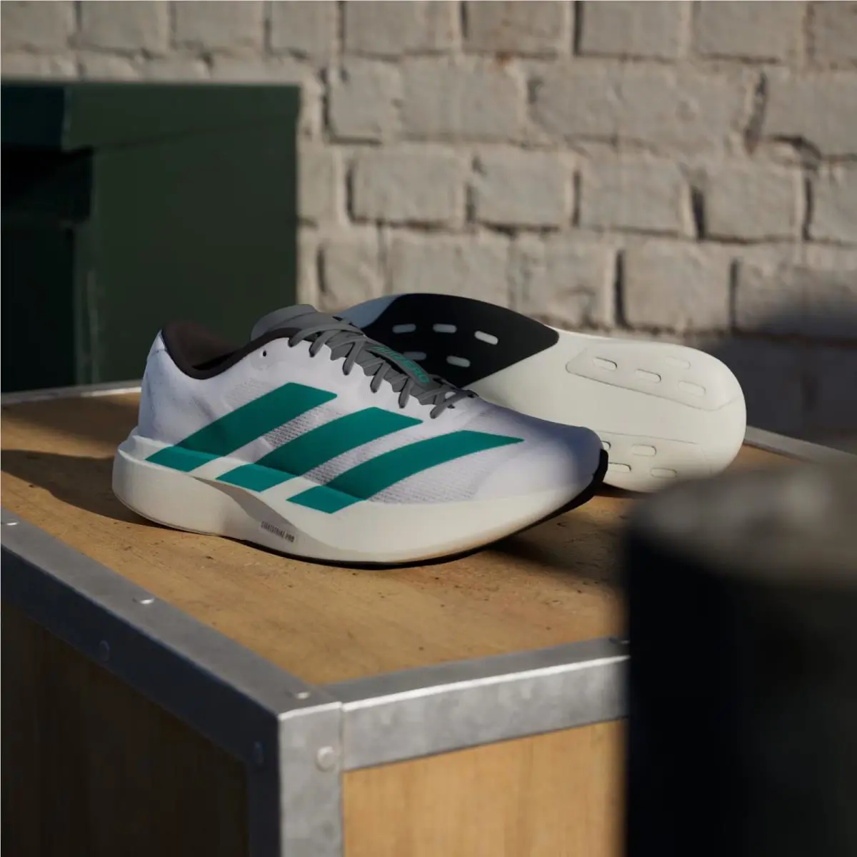 Adidas shoes - adidas Adizero - Adizero - JS4487 - Cloud White / Pure Teal / Grey Four (UPC: 197620610495) 5
