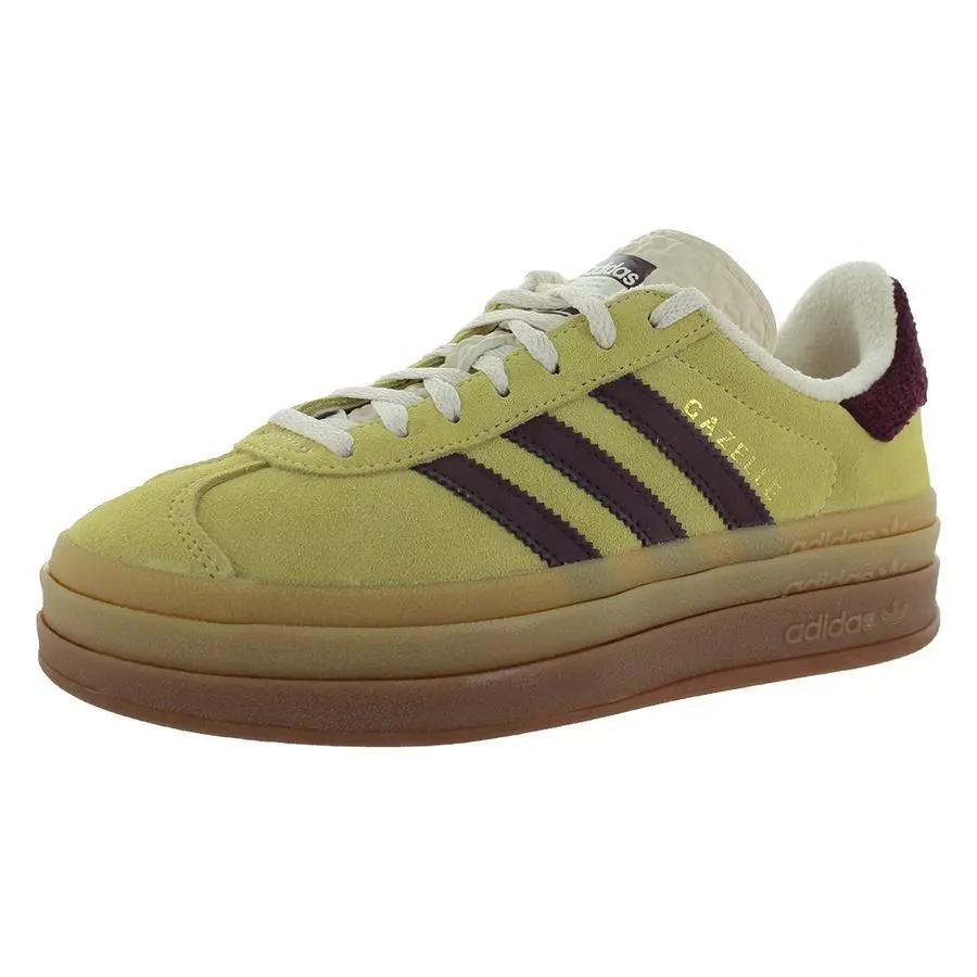 Adidas shoes - Almost Yellow/Maroon/Wonder White, Main: Yellow (UPC: 196472462351) 3