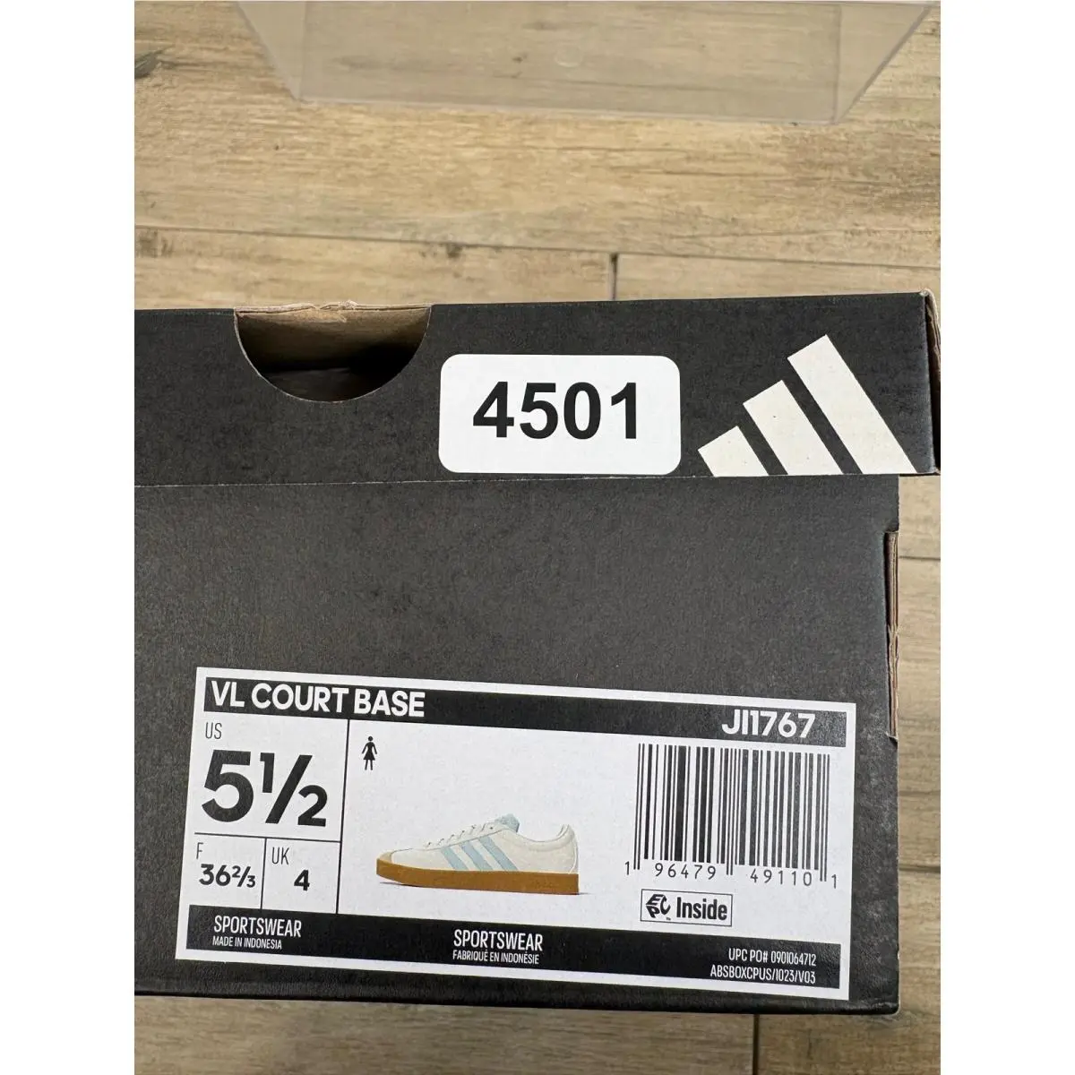 Adidas shoes - adidas VL Court Base - Court Base - White 4