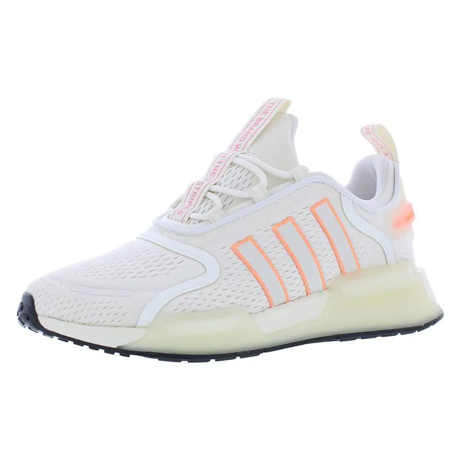 Adidas shoes - Off White/Beam Orange/Super Pop, Main: White (UPC: 195748473701) 3