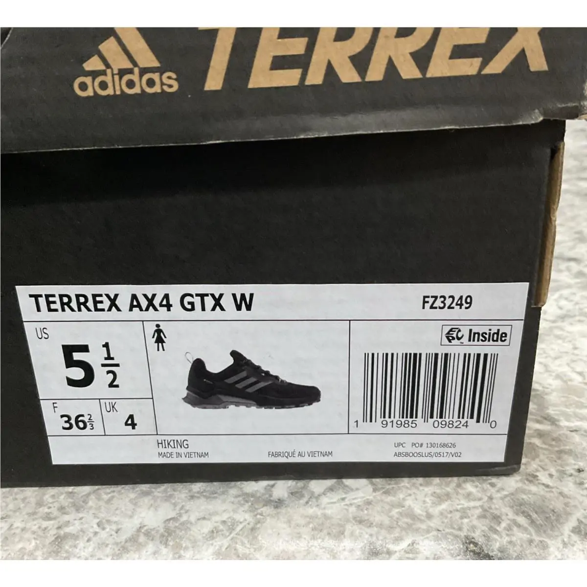 Adidas shoes - adidas TERREX AX4 - TERREX - Gray (UPC: 191985098240) 9