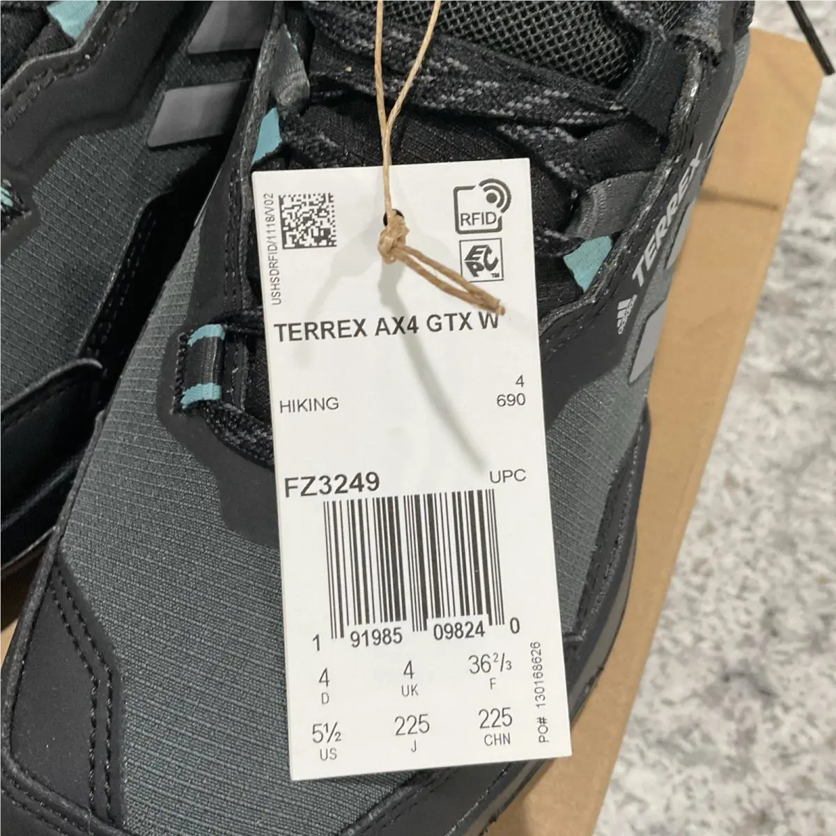 Adidas shoes - adidas TERREX AX4 - TERREX - Gray (UPC: 191985098240) 10