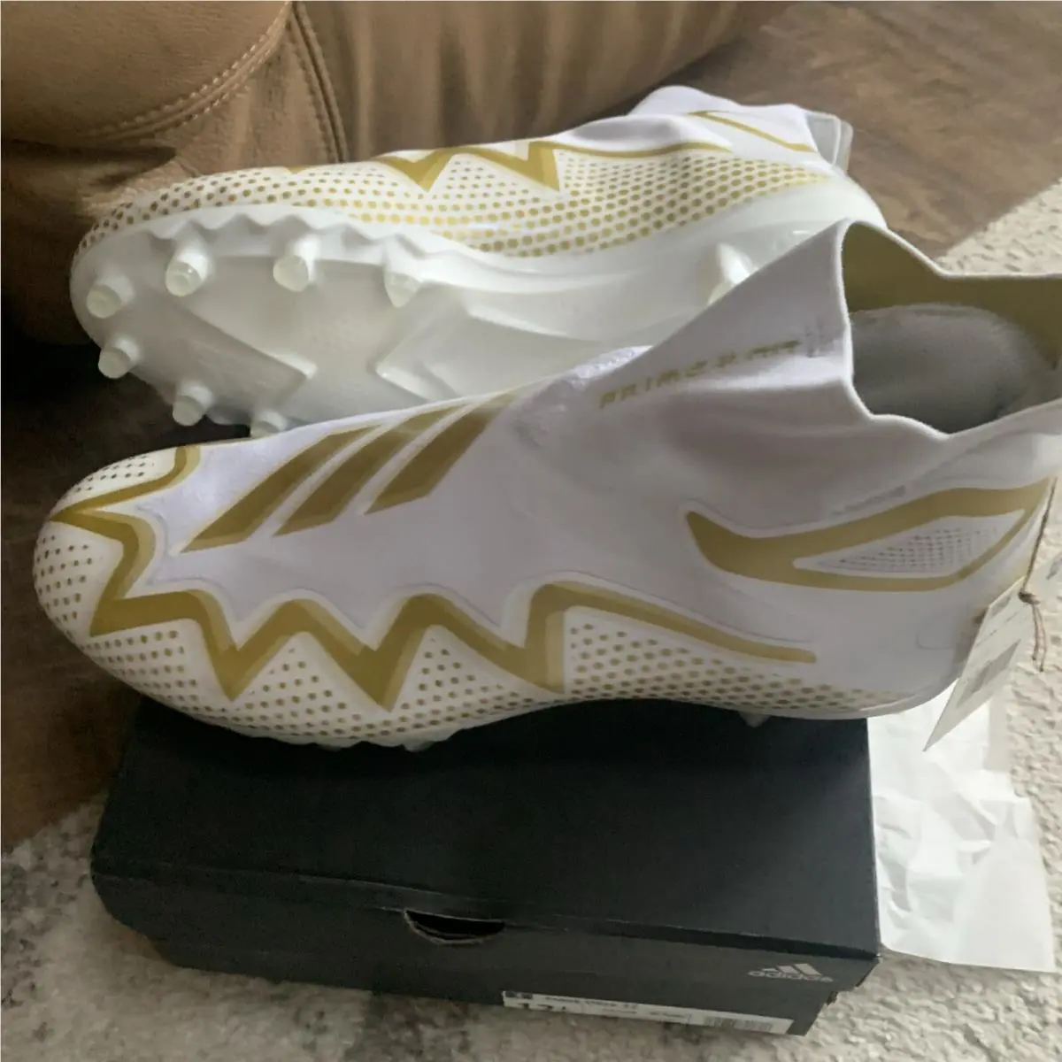Adidas shoes - adidas Freak Ultra - Freak Ultra - White and Gold (UPC: 195733391720) 0