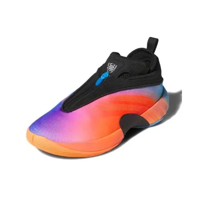 Adidas shoes - D.O.N. ISSUE #7 ALL-STAR - ISSUE - KJ8989 - Core Black/Lucid Orange/Silver Metallic 5