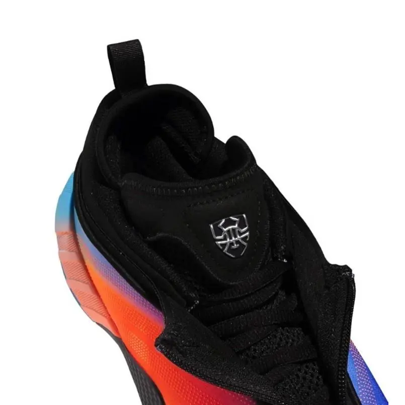 Adidas shoes - D.O.N. ISSUE #7 ALL-STAR - ISSUE - KJ8989 - Core Black/Lucid Orange/Silver Metallic 7
