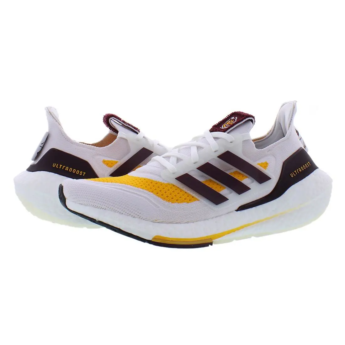 Adidas shoes - White/Burgandy, Main: White (UPC: 195734328794) 1