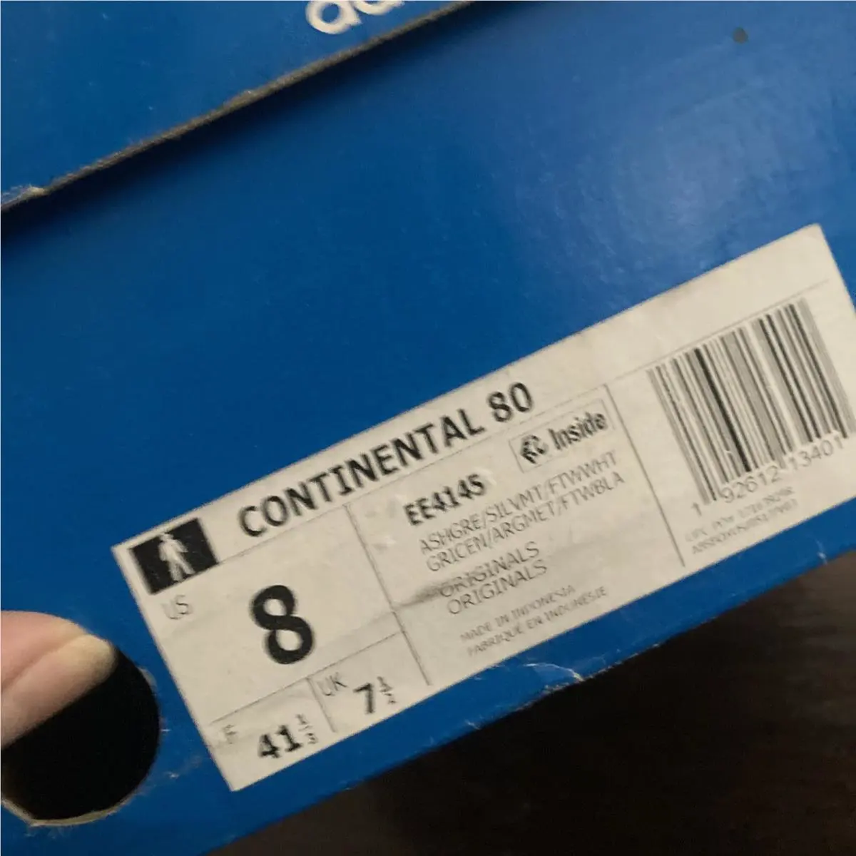 Adidas shoes - adidas Continental - Continental - Blue 7