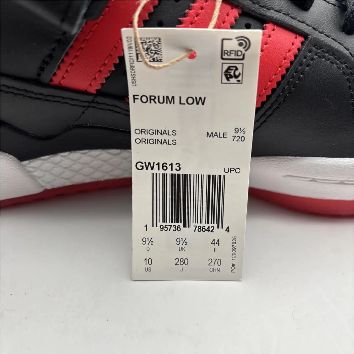 Adidas shoes - adidas Originals - Originals - GW1613 - Core Black/Vivid Red/Ftwr White 1