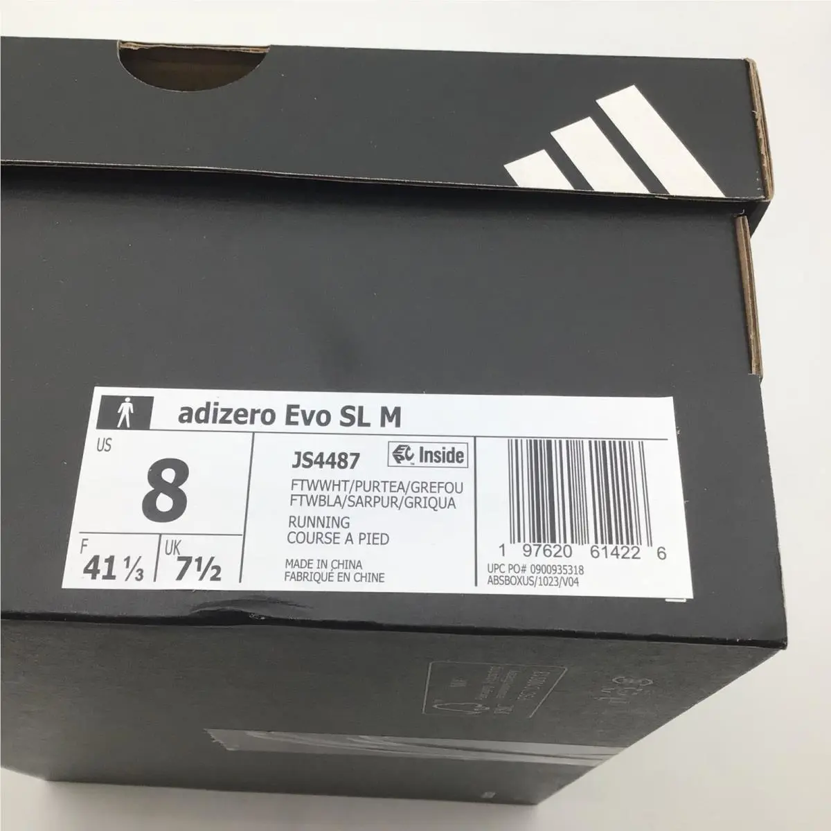 Adidas shoes - Adizero Evo SL M - Adizero Evo - White 5