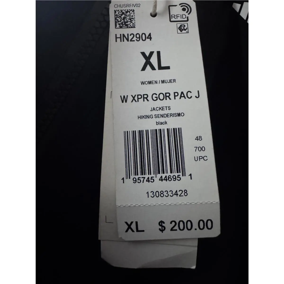 Adidas clothing - Black (UPC: 195745446975) 0