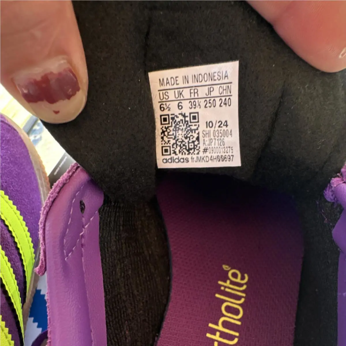 Adidas shoes - adidas Gazelle - Gazelle - JP7126 - Purple, Yellow 0