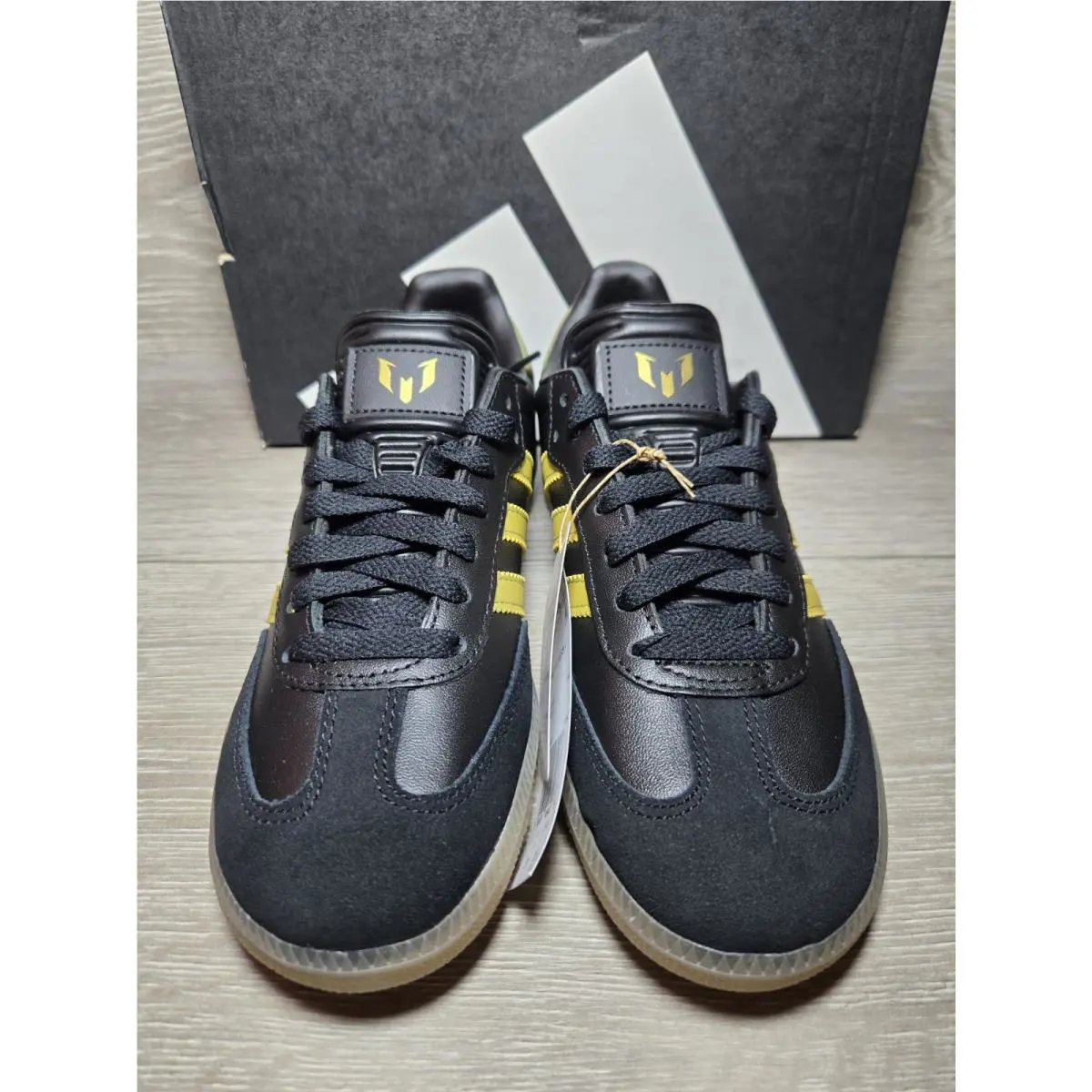 Adidas shoes - adidas Originals Samba Messi - Originals Samba Messi - Black Gold 1