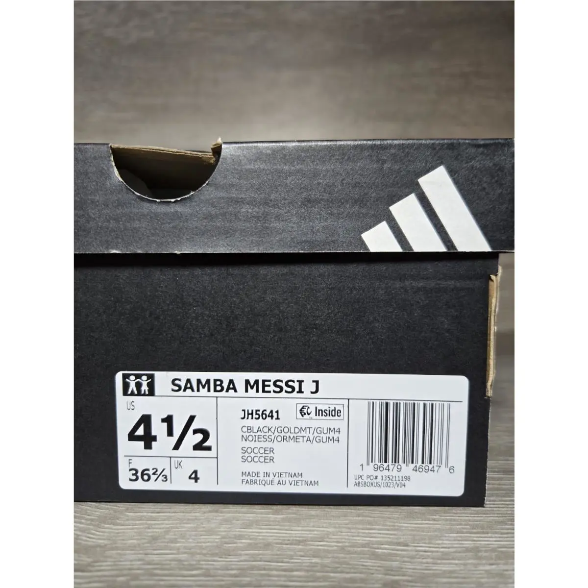Adidas shoes - adidas Originals Samba Messi - Originals Samba Messi - Black Gold 6