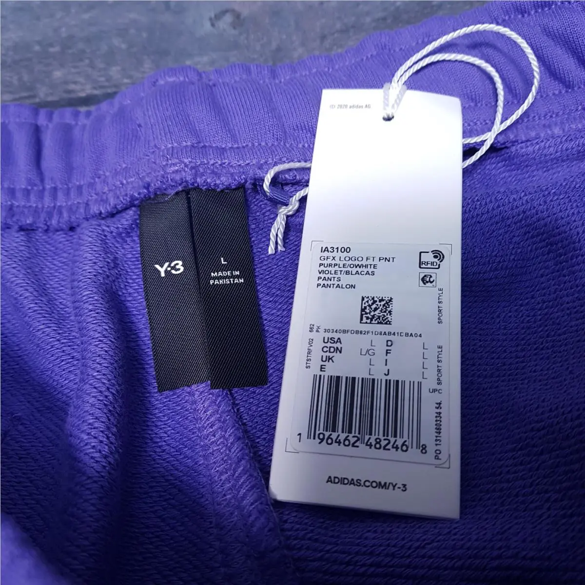 Adidas clothing - Purple White 4