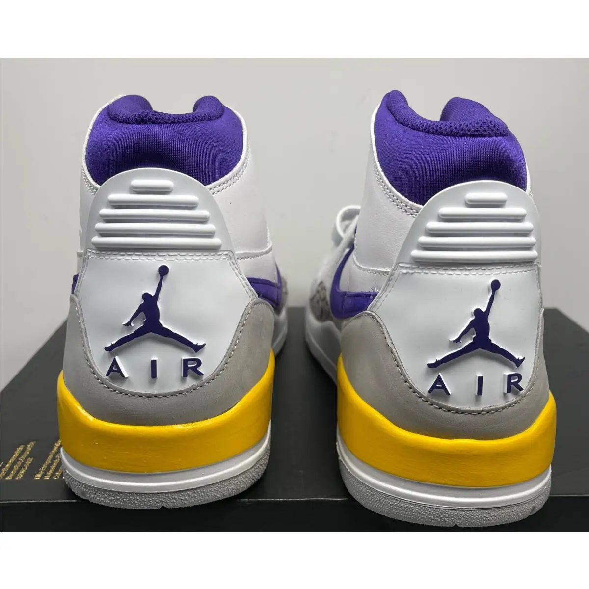 Nike shoes - Jordan Legacy 312 - Legacy - AV3922-157 - White/Field Purple-Amarillo (UPC: 887231287956) 0
