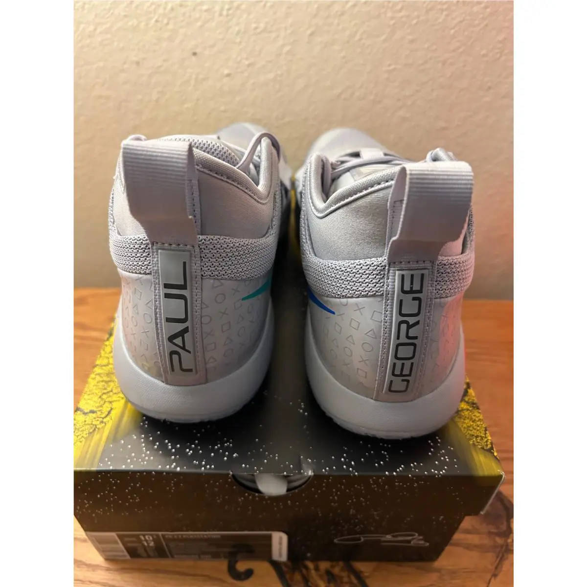 Nike Playstation X Paul Goerge 2.5 `wolf Grey` Size 10.5