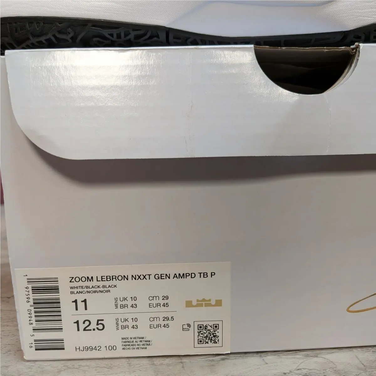 Nike shoes - Nike LeBron NXXT - LeBron NXXT - HJ9942-100 - White (UPC: 197596099485) 8