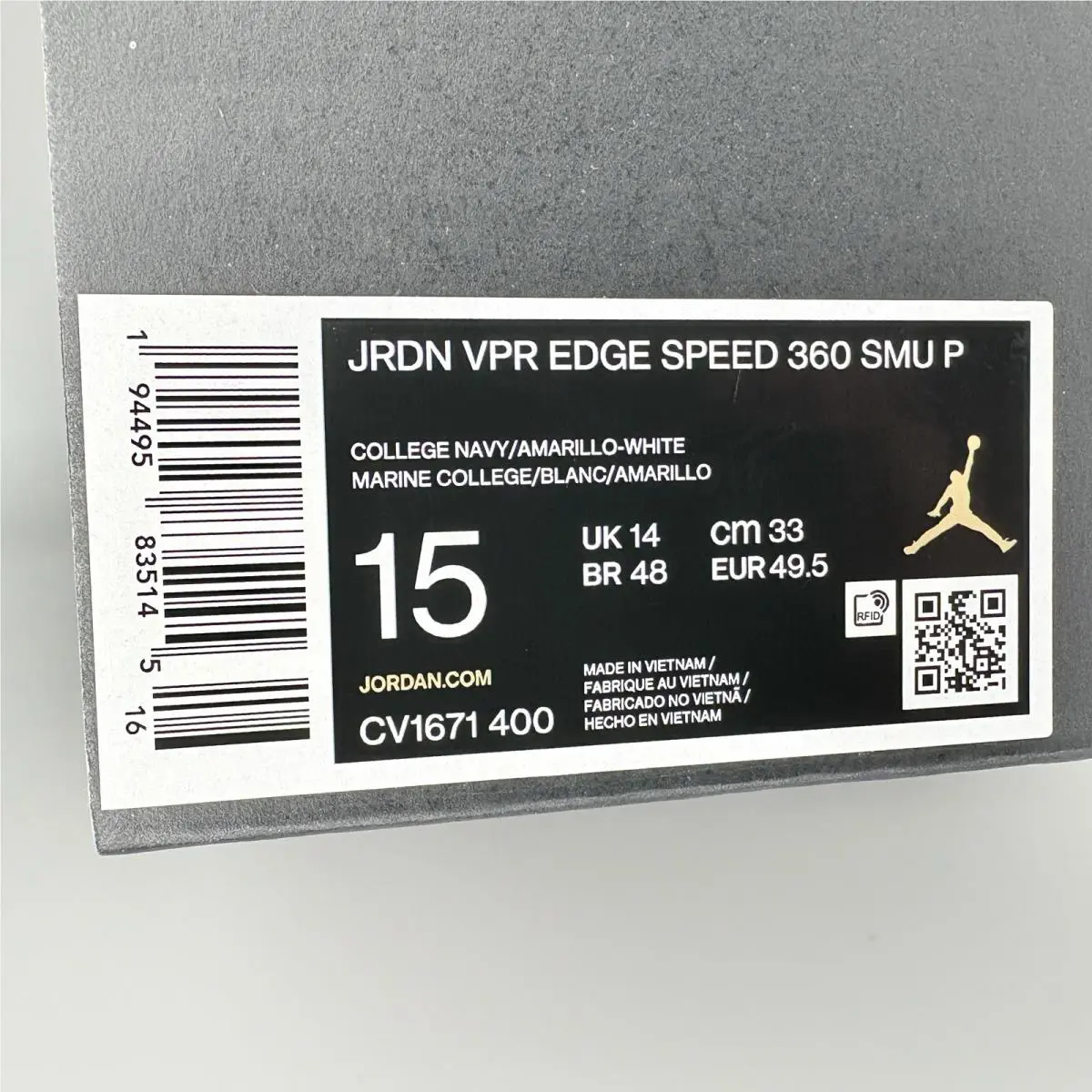 Nike shoes - Jordan Vapor Edge - Vapor Edge - CV1671-400 - Blue 7