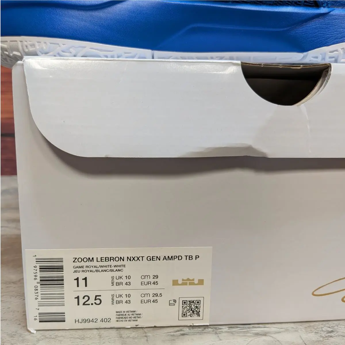 Nike shoes - Nike LeBron NXXT Gen AMPD - HJ9942-402 - Blue (UPC: 197596083767) 8