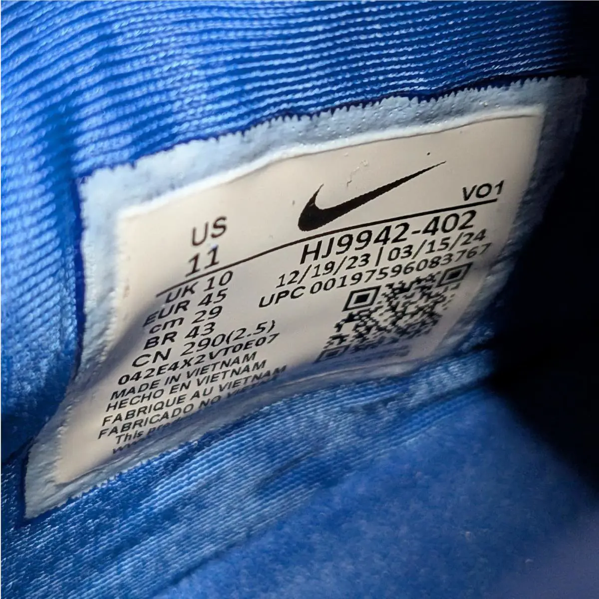 Nike shoes - Nike LeBron NXXT Gen AMPD - HJ9942-402 - Blue (UPC: 197596083767) 5