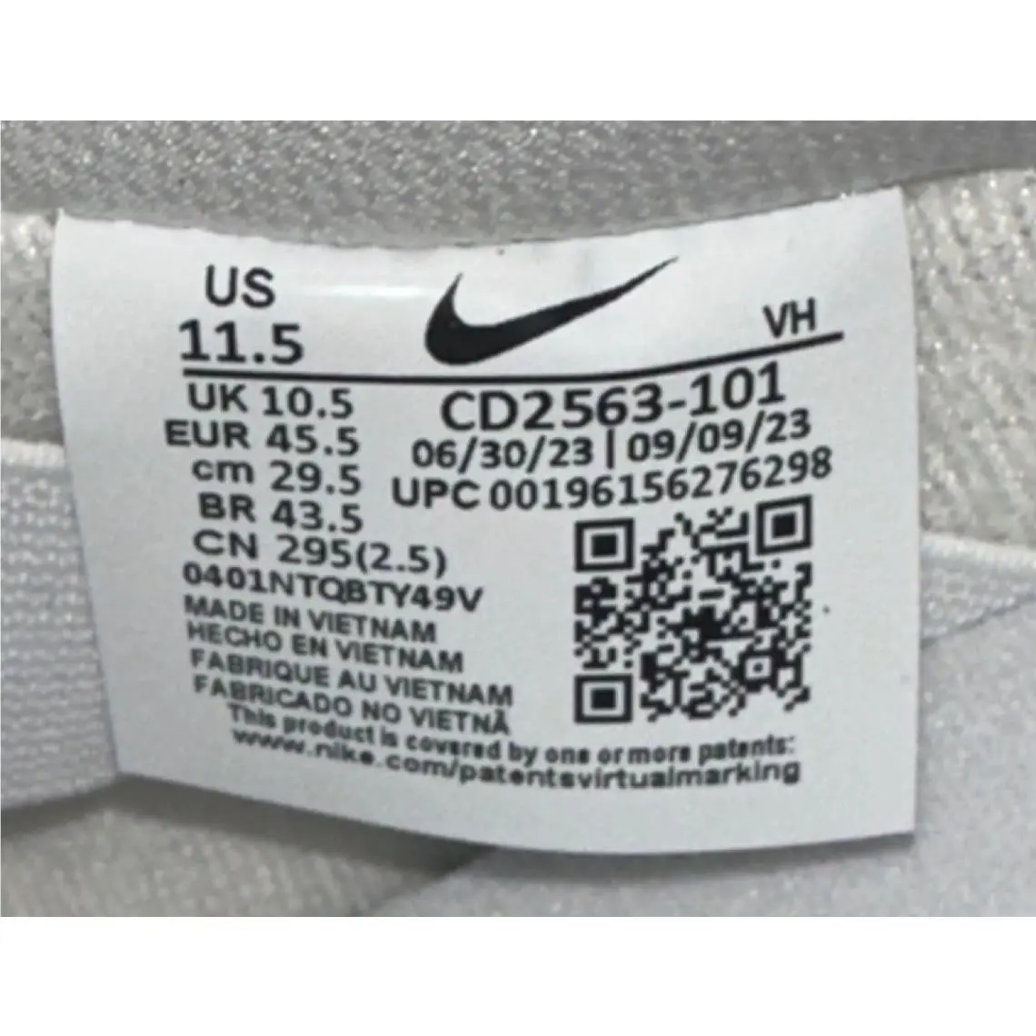 Nike shoes - Nike SB Dunk Low - Dunk Low - CD2563-101 - White 5