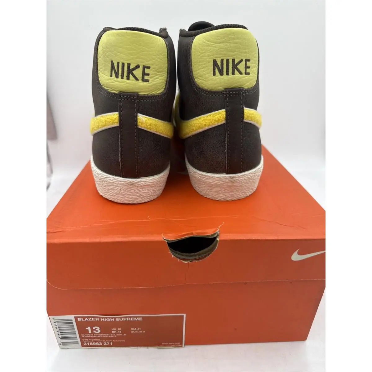 Nike shoes - Nike Blazer - Blazer - 316963271 - Brown 0