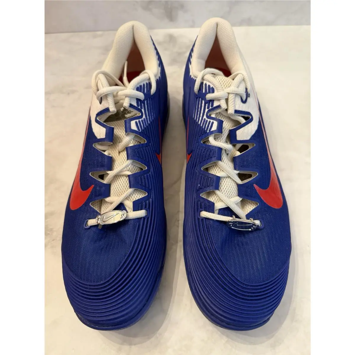 Nike shoes - Nike NikeCourt Vapor 12 - Court Vapor - HJ6770-500 - Multicolor, Manufacturer: Deep Night/Pale Ivory/Metallic Silver/Light Crimson 3