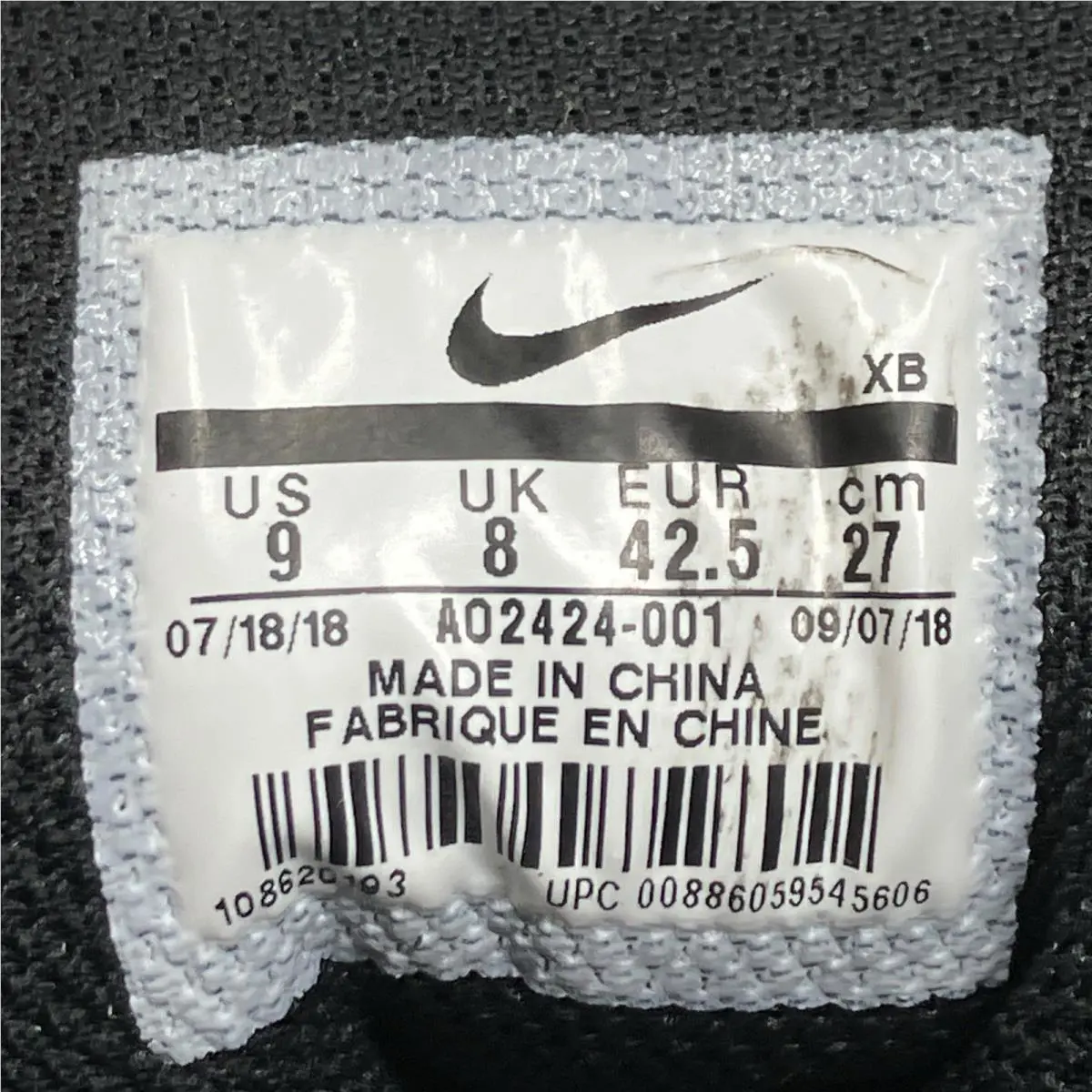 Nike shoes - Nike Double Court Summit - Double Court Summit - A02424-001 - Black 3