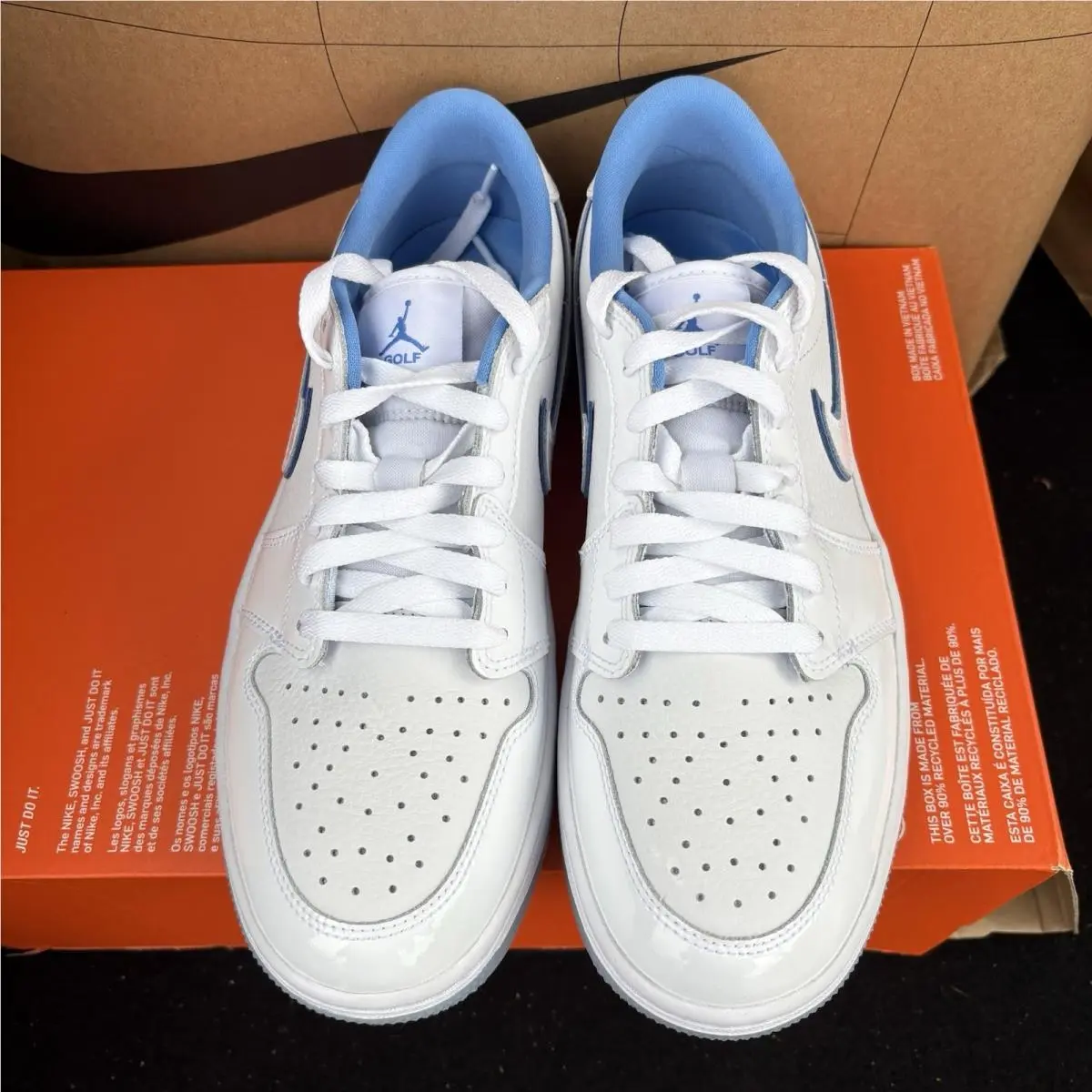Nike shoes - Jordan 1 Low - Low - DD9315-118 - White/Legend Blue/Blue Tint 2