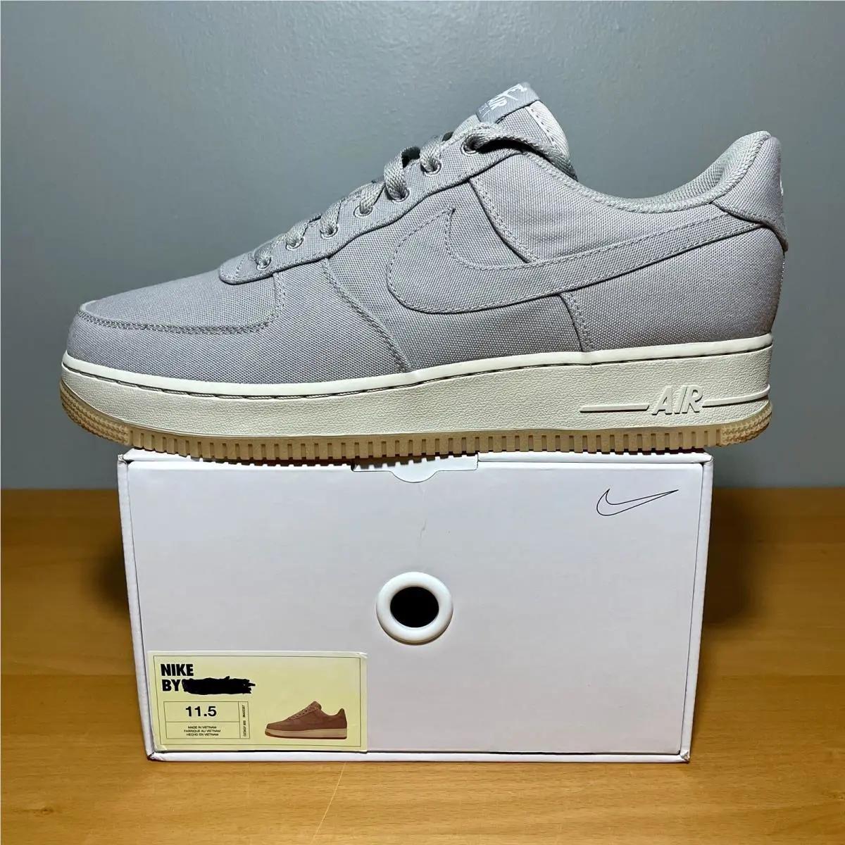 Nike shoes - Nike Air Force 1 - Air Force - Gray 0