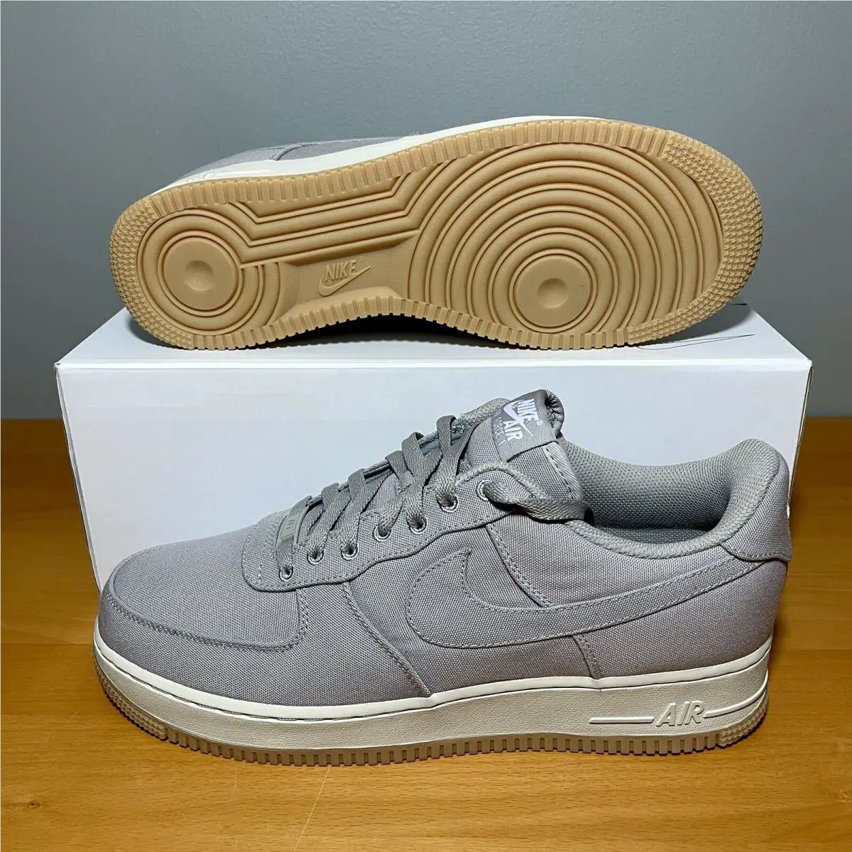 Nike shoes - Nike Air Force 1 - Air Force - Gray 1