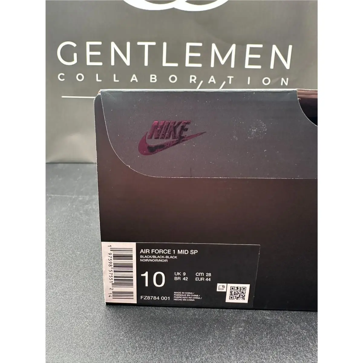 Nike shoes - Nike Air Force 1 - Air Force - FZ8784-001 - Black 6