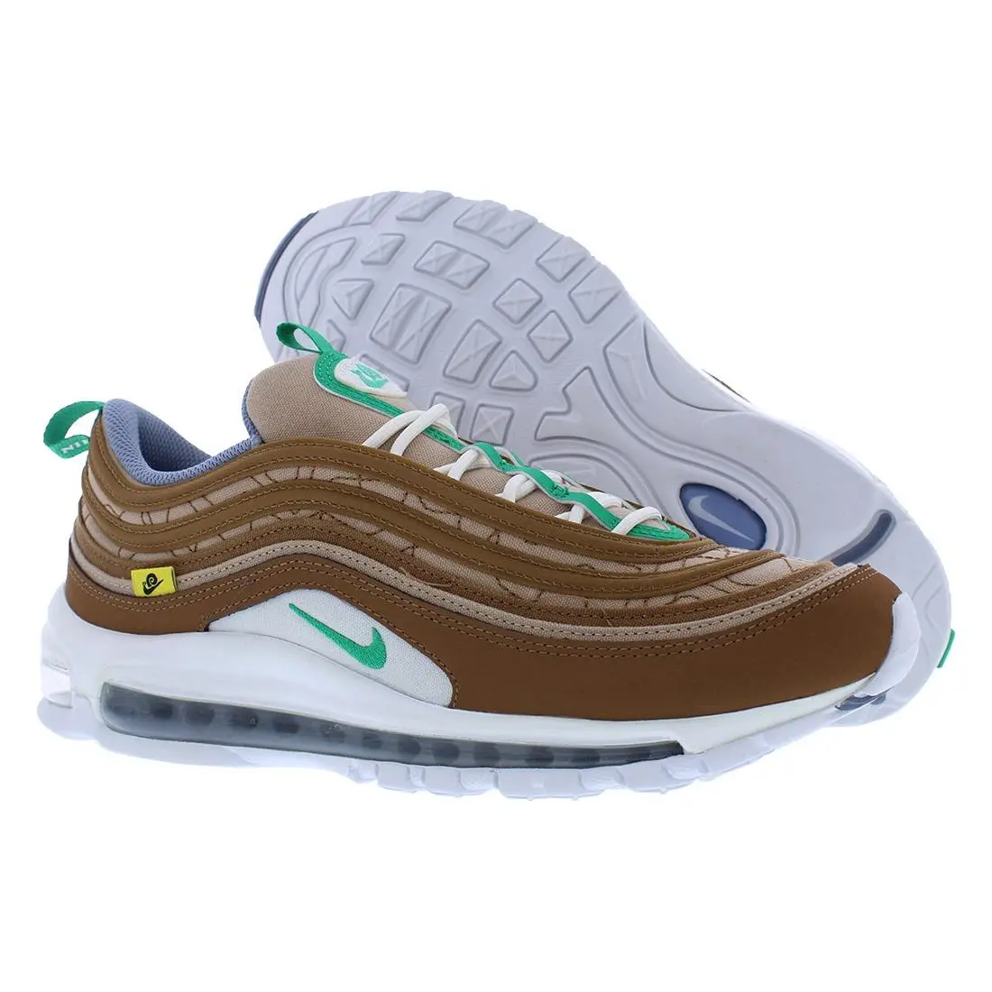 Nike Air Max 97 Special Edition Mens Shoes Size 8 Color: Hemp/stadium
