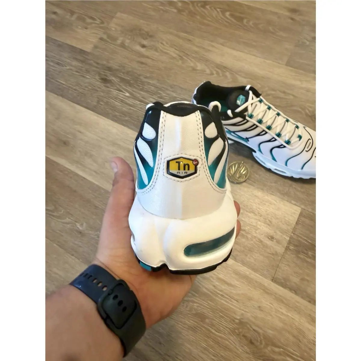 Nike shoes - Nike Air Max Plus - Air Max Plus - 604133-136 - White / Turbo Green / Reflective Silver (UPC: 198486796941) 0