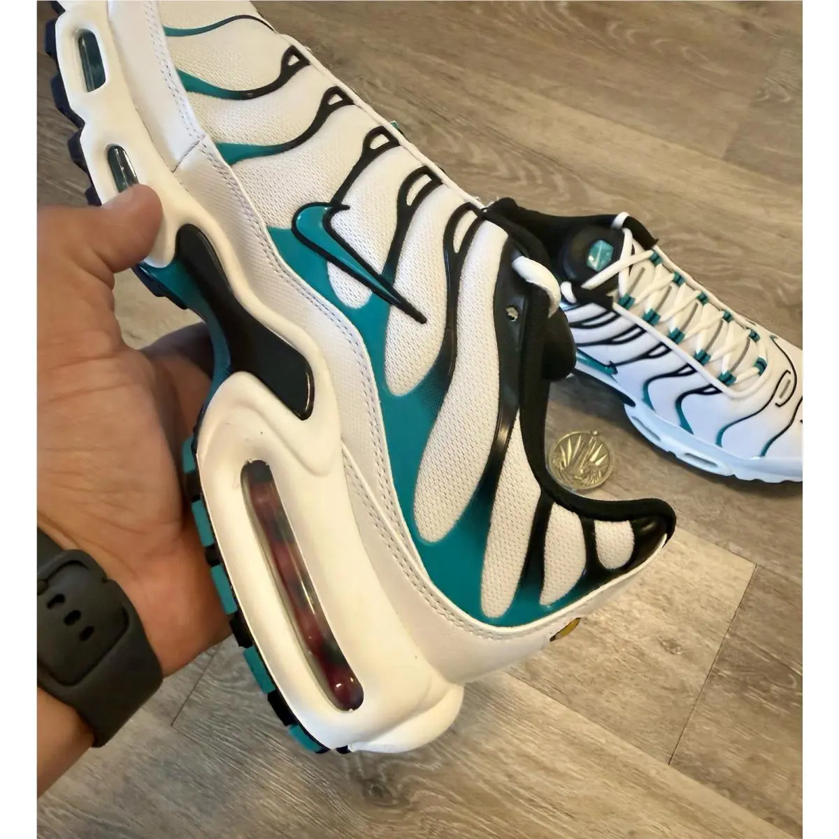 Nike shoes - Nike Air Max Plus - Air Max Plus - 604133-136 - White / Turbo Green / Reflective Silver (UPC: 198486796941) 1