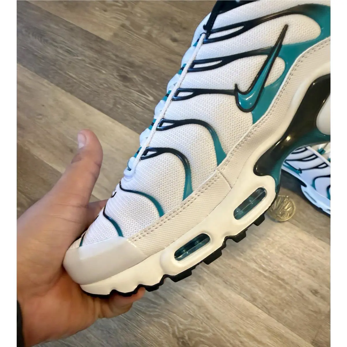 Nike shoes - Nike Air Max Plus - Air Max Plus - 604133-136 - White / Turbo Green / Reflective Silver (UPC: 198486796941) 2