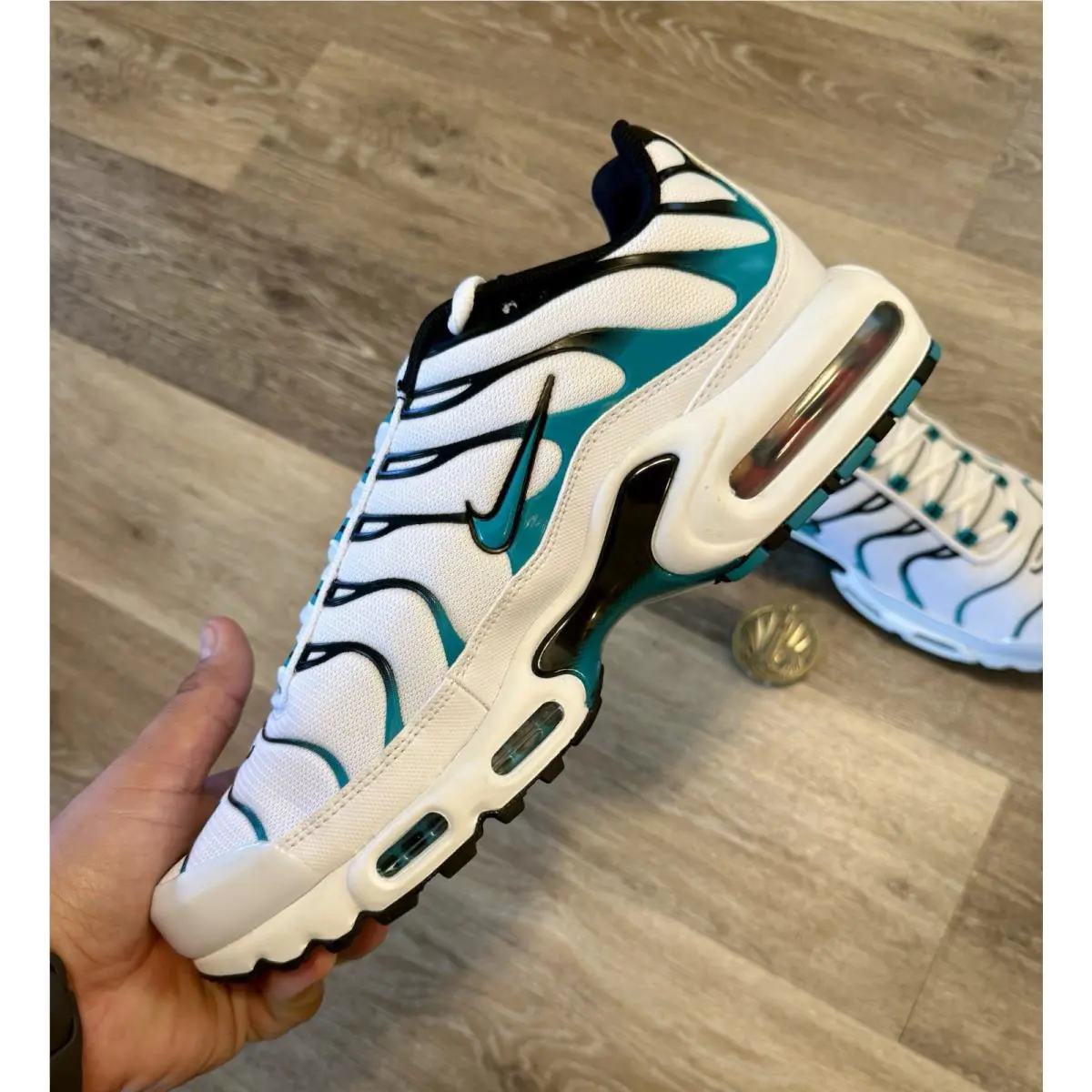 Nike shoes - Nike Air Max Plus - Air Max Plus - 604133-136 - White / Turbo Green / Reflective Silver (UPC: 198486796941) 3