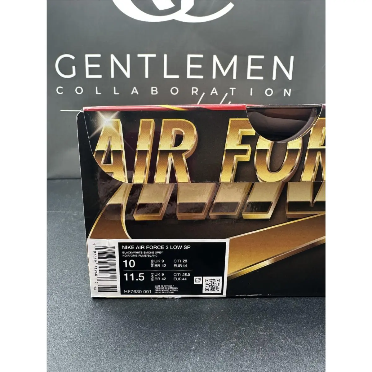 Nike shoes - Nike Air Force 3 - Air Force - HF7630-001 - Black 7