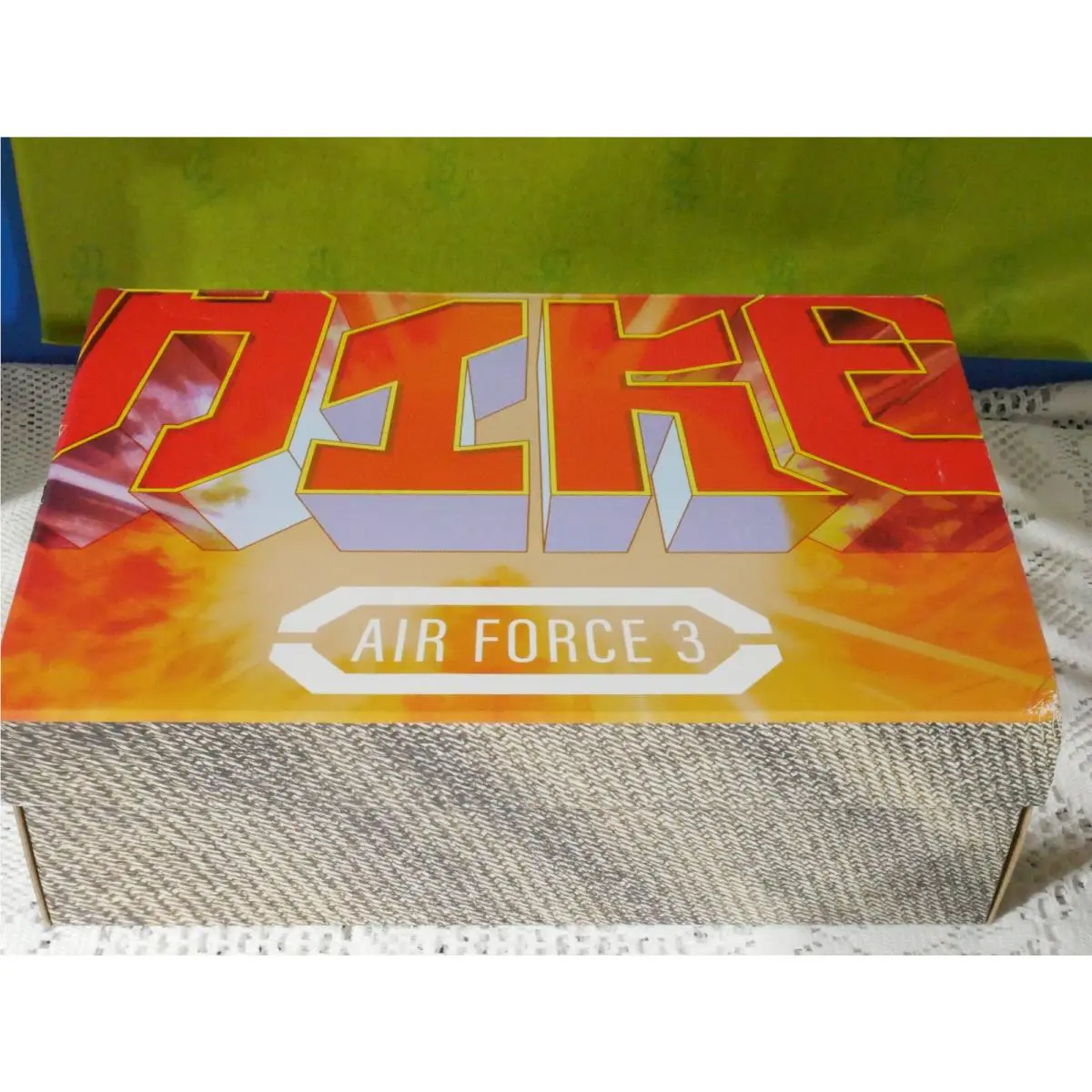 Nike shoes - Nike Air Force 3 - Air Force - HF7630-001 - BLACK, WHITE AND SMOKE GRAY (UPC: 197859719686) 11