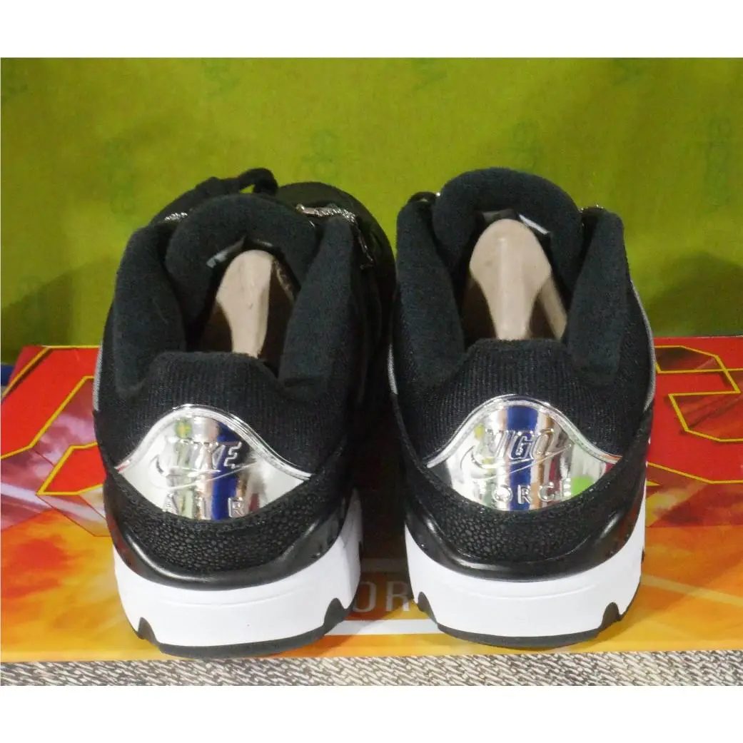 Nike shoes - Nike Air Force 3 - Air Force - HF7630-001 - BLACK, WHITE AND SMOKE GRAY (UPC: 197859719686) 16