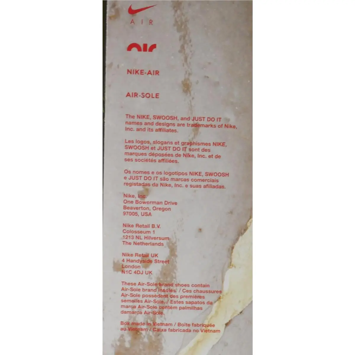 Nike shoes - Nike Air Force 3 - Air Force - HF7630-001 - BLACK, WHITE AND SMOKE GRAY (UPC: 197859719686) 17