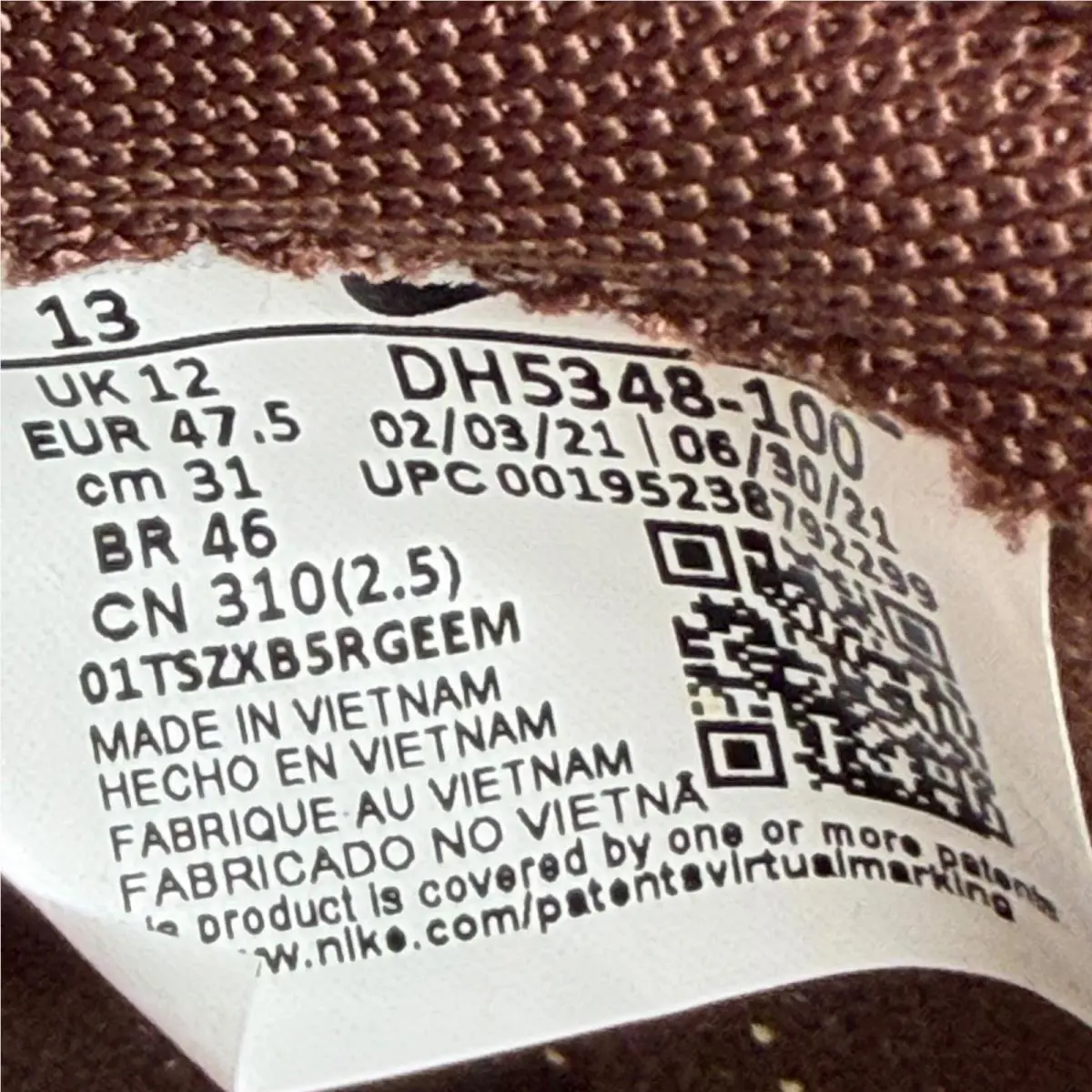 Nike shoes - Nike Dunk High Retro PRM - Brown 3