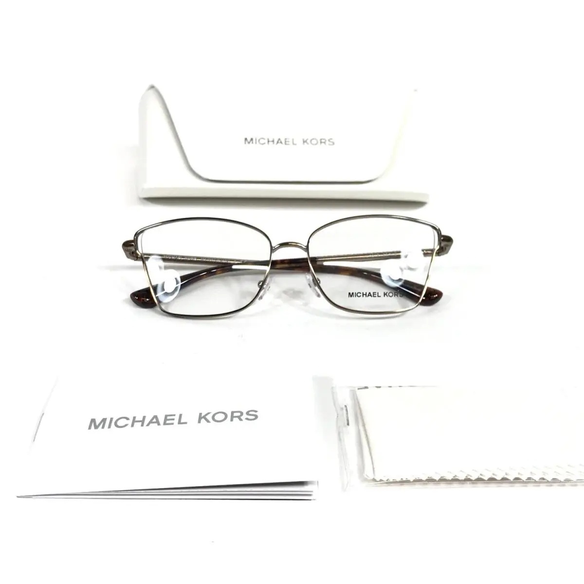 Michael Kors Eyeglasses Frames MK3063 Radda 1213 Light Gold Mink 55-15-140