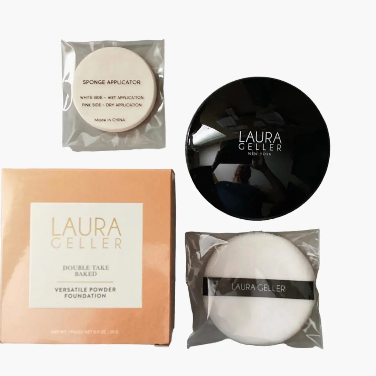 Laura Geller Baked Double Take Powder Foundation - Tan Nwb/
