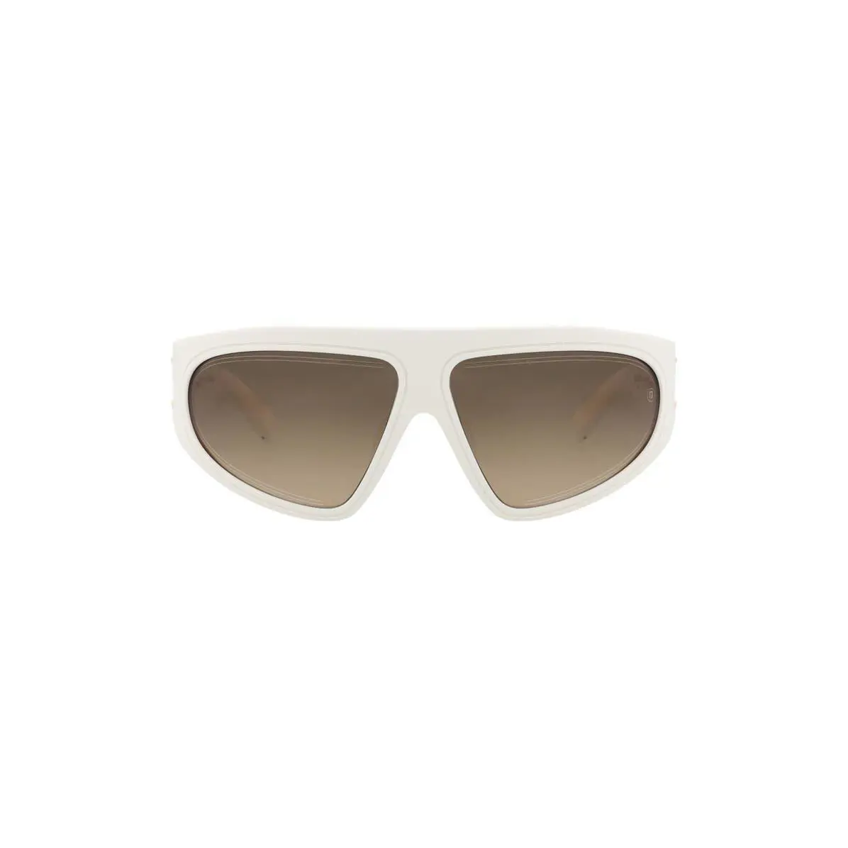 Balmain Women 62mm Shield Sunglasses White White Brown