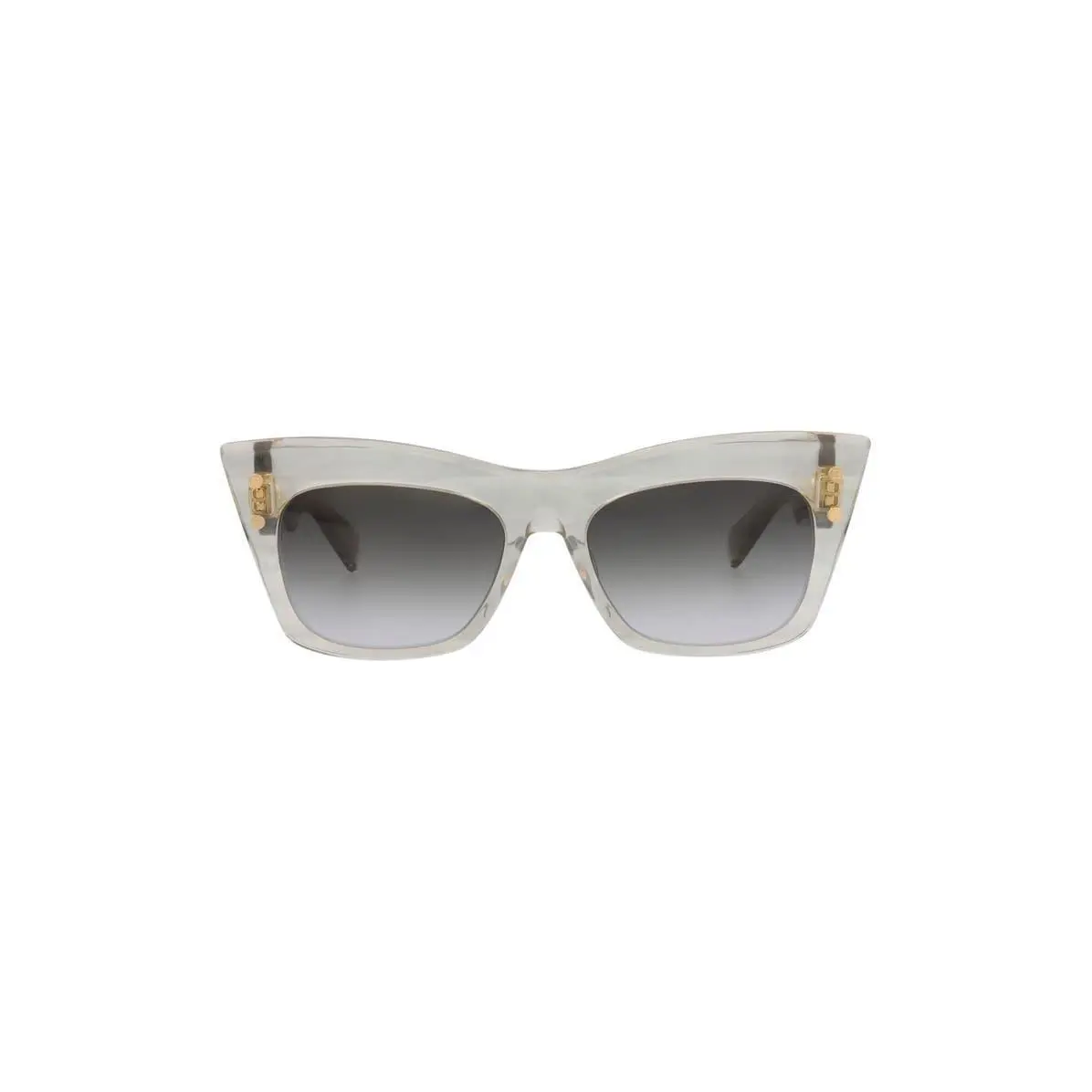 Balmain Women 55mm Cat Eye Sunglasses Crystal Crystal Grey