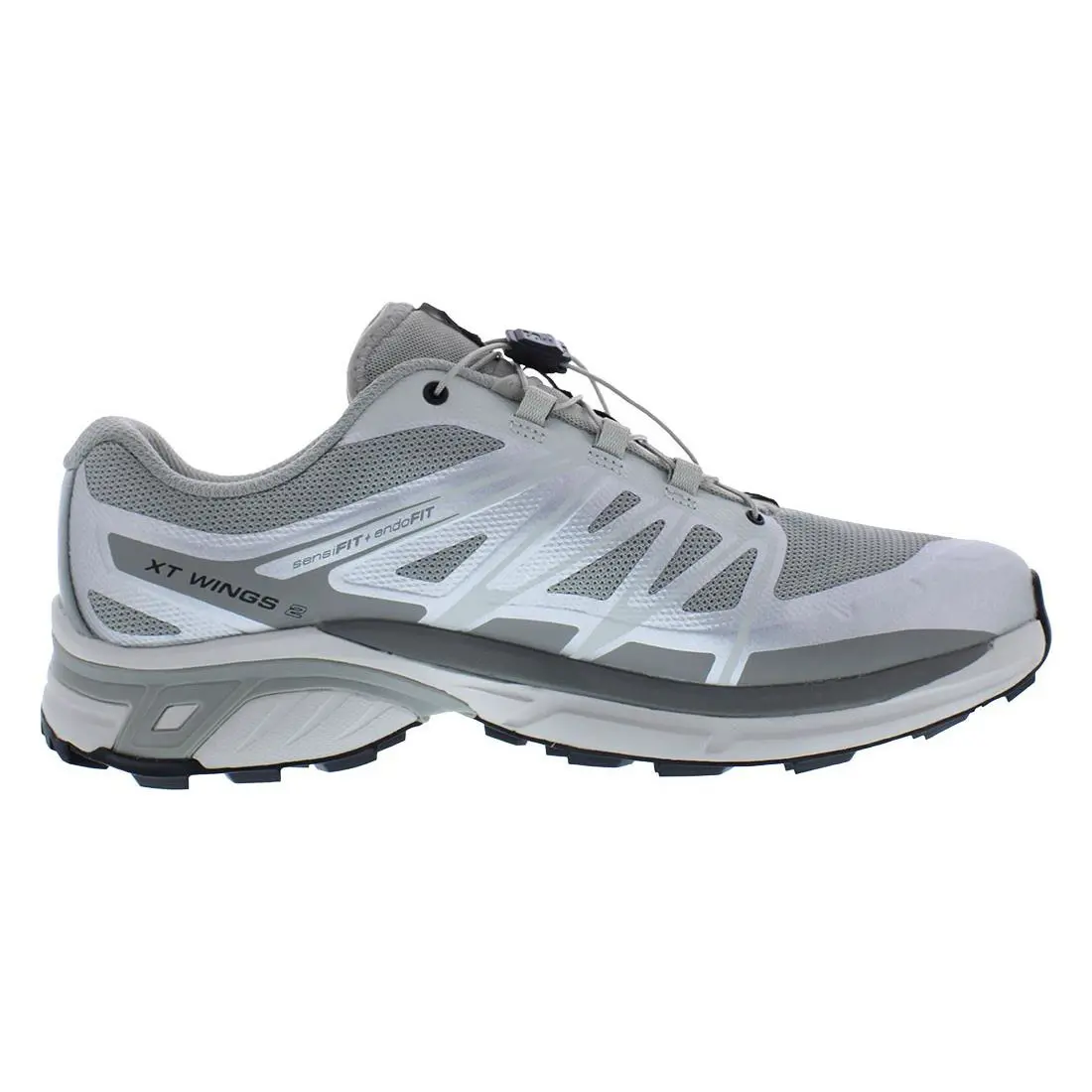Salomon shoes - Lunar Rock/Footwear Silver/Grey Flannel, Main: Silver 1