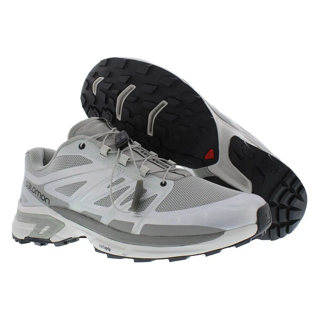 Salomon shoes - Lunar Rock/Footwear Silver/Grey Flannel, Main: Silver 4